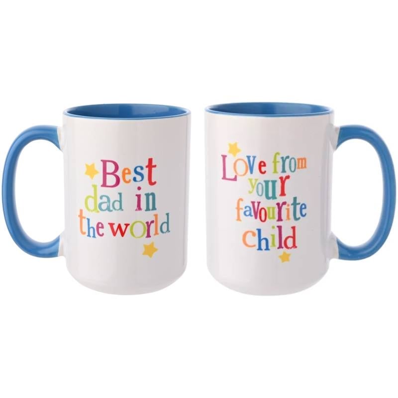 Best Dad Mug â€“ Love from Your Favourite Child