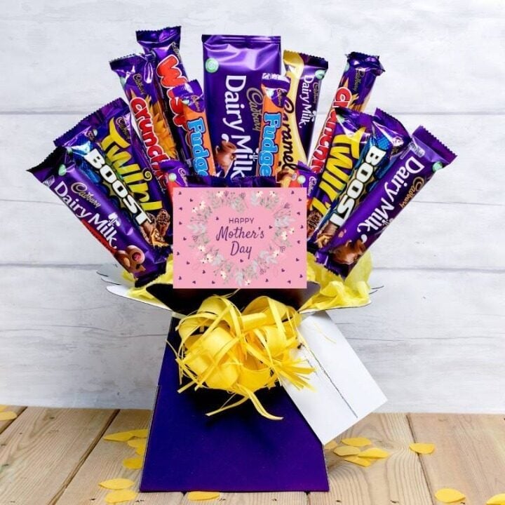 Mothers Day Deluxe Cadburys Chocolate Bouquet