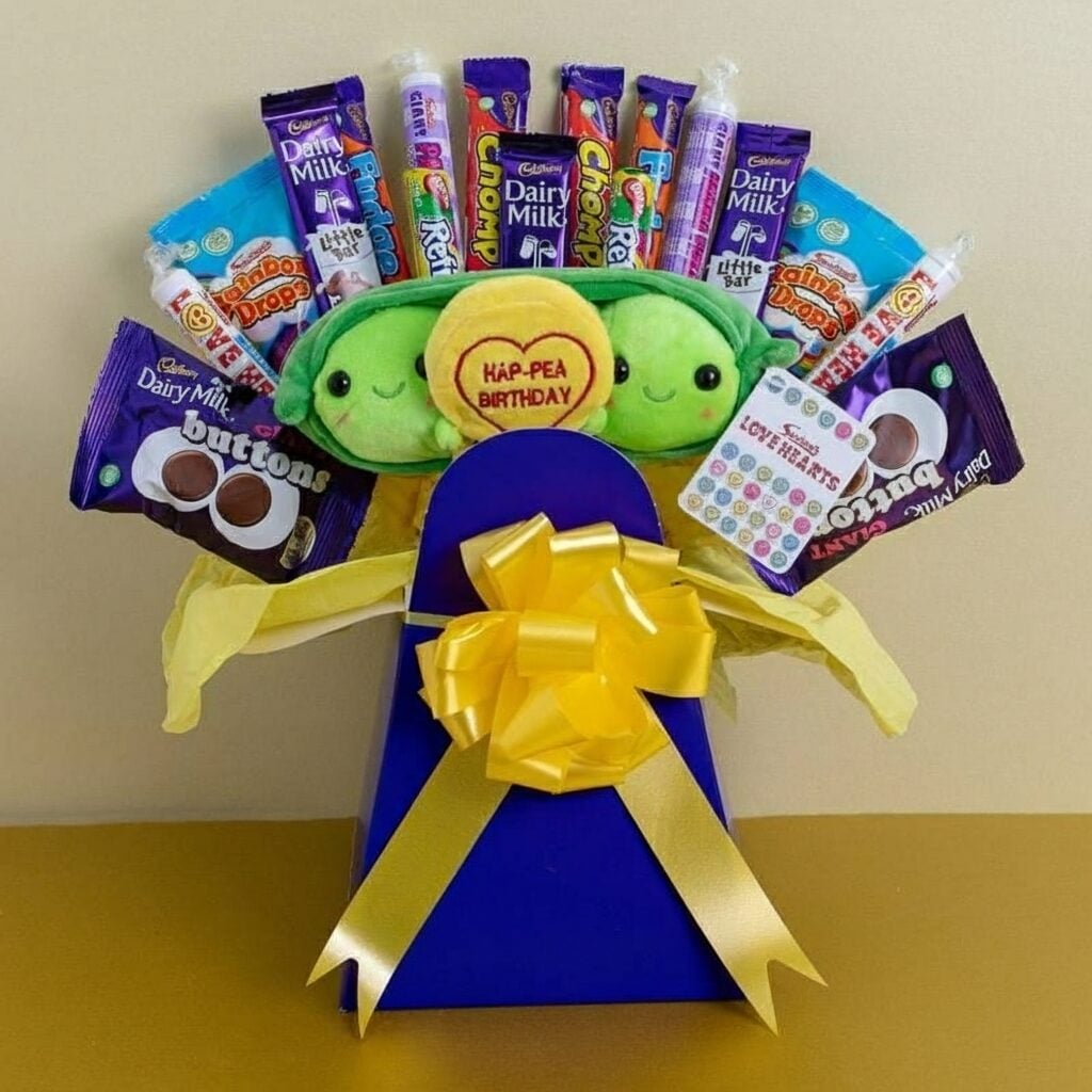 Happea Birthday Teddy Sweet Chocolate Bouquet