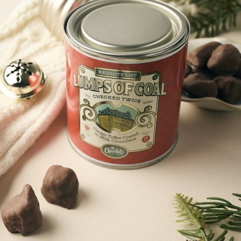 Naughty List Chocolate Coal