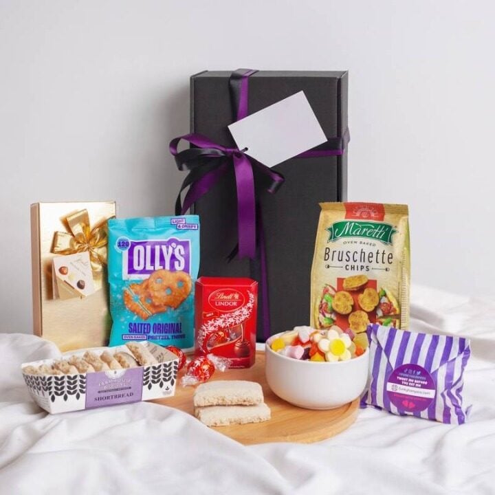 Luxury Snacks and Belgian Chocolate Hamper