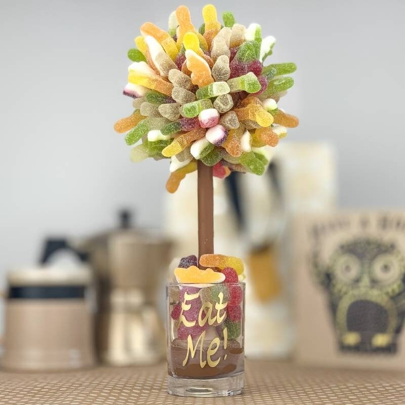Personalised Fizzy Haribo Funky Sweet Tree 25cm