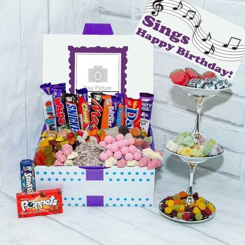 Personalised Musical PicBox Sweet Chocolate Hamper