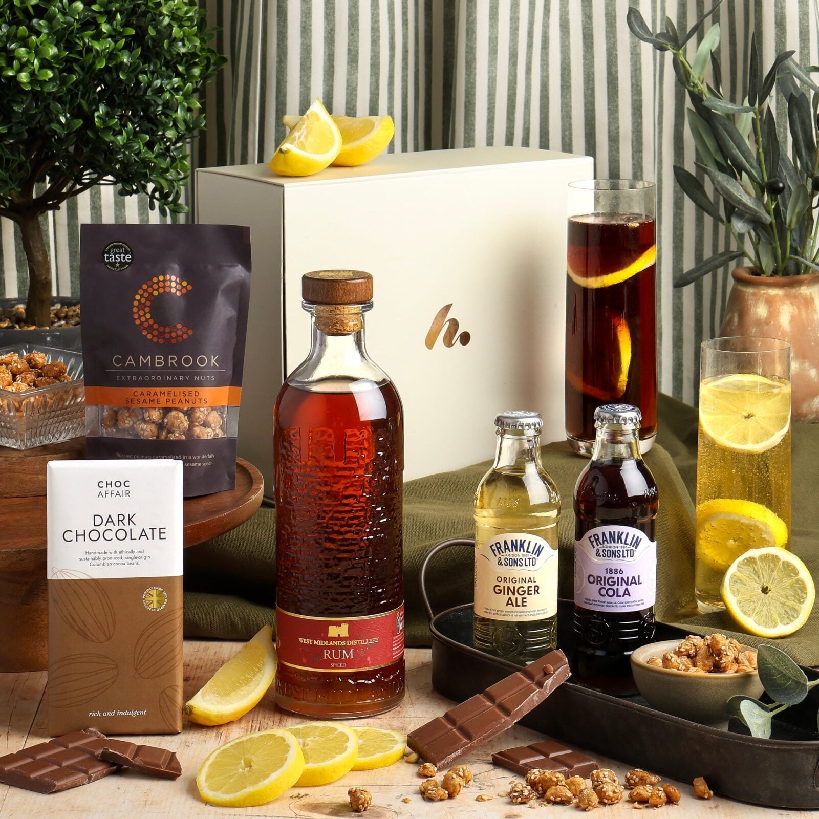 Luxury Spiced Rum & Treats Hamper