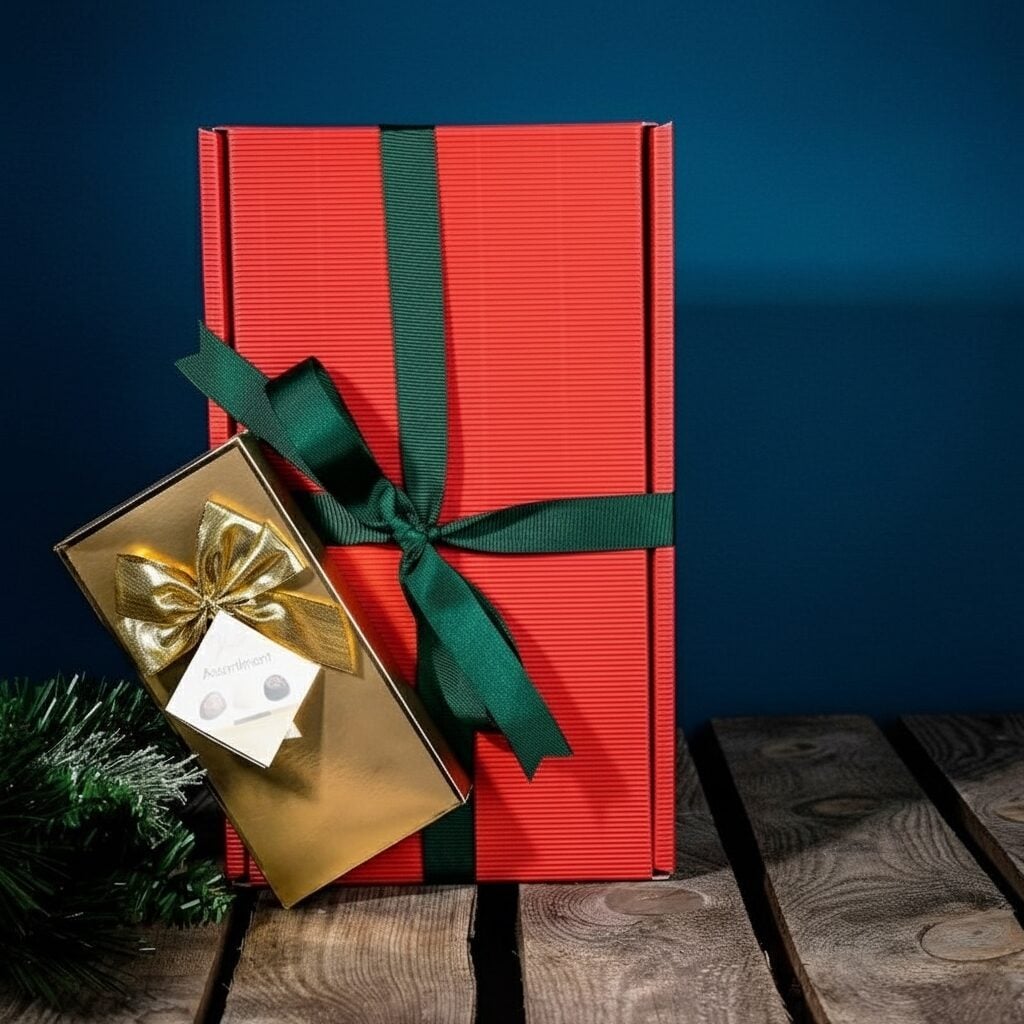 Christmas Prosecco and Belgian Chocolates Hamper