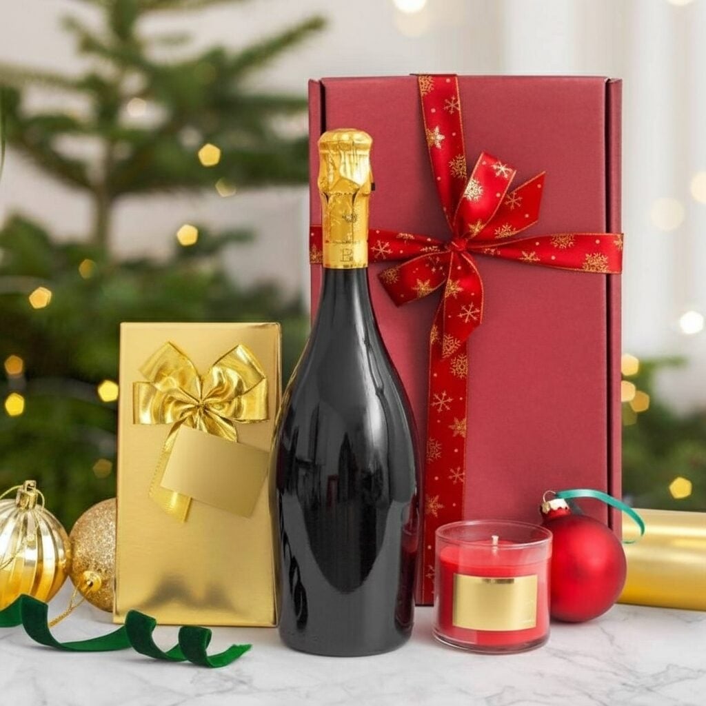 Christmas Yankee Candle, Prosecco and Chocolates Hamper