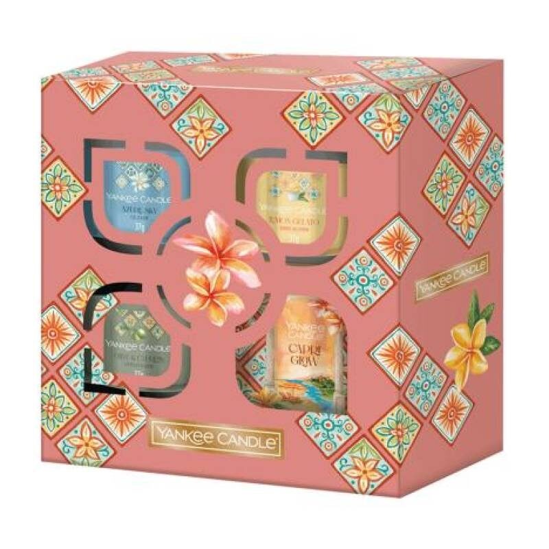 Yankee Candle Small Tumbler & 3 Filled Votive Gift Set