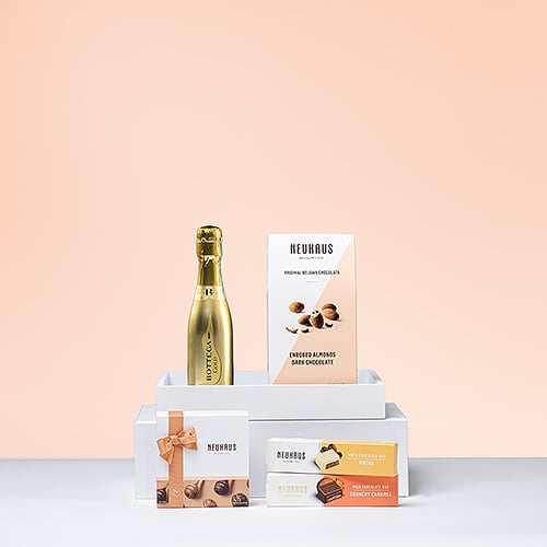 Neuhaus Gift Sheet with Bottega Prosecco & Chocolates