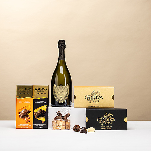 Dom Perignon & Godiva chocolate deluxe