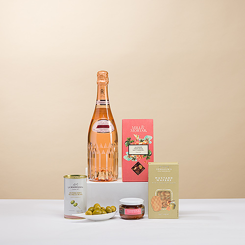 Champagne Vranken Rose & Snacks