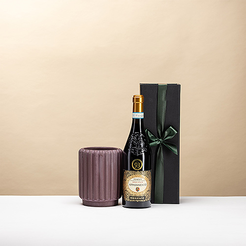 Dentelles Wine Cooler - Wine with Wine Bottle in Gift Box
