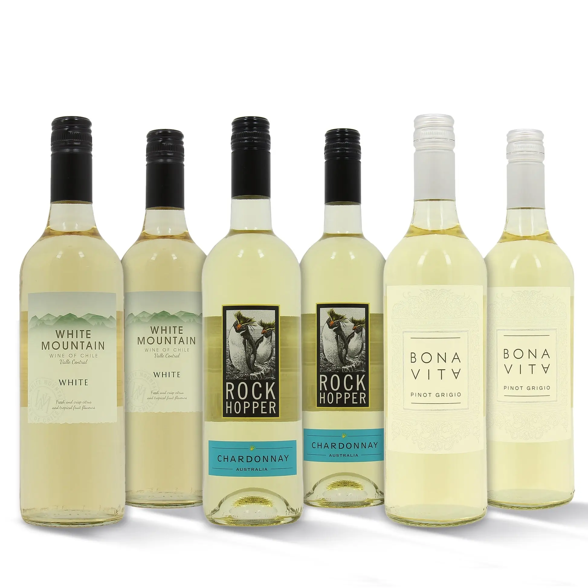 White Wine Case | 6 x 75cl Mixed White Wine Gift Set | Christmas 2026