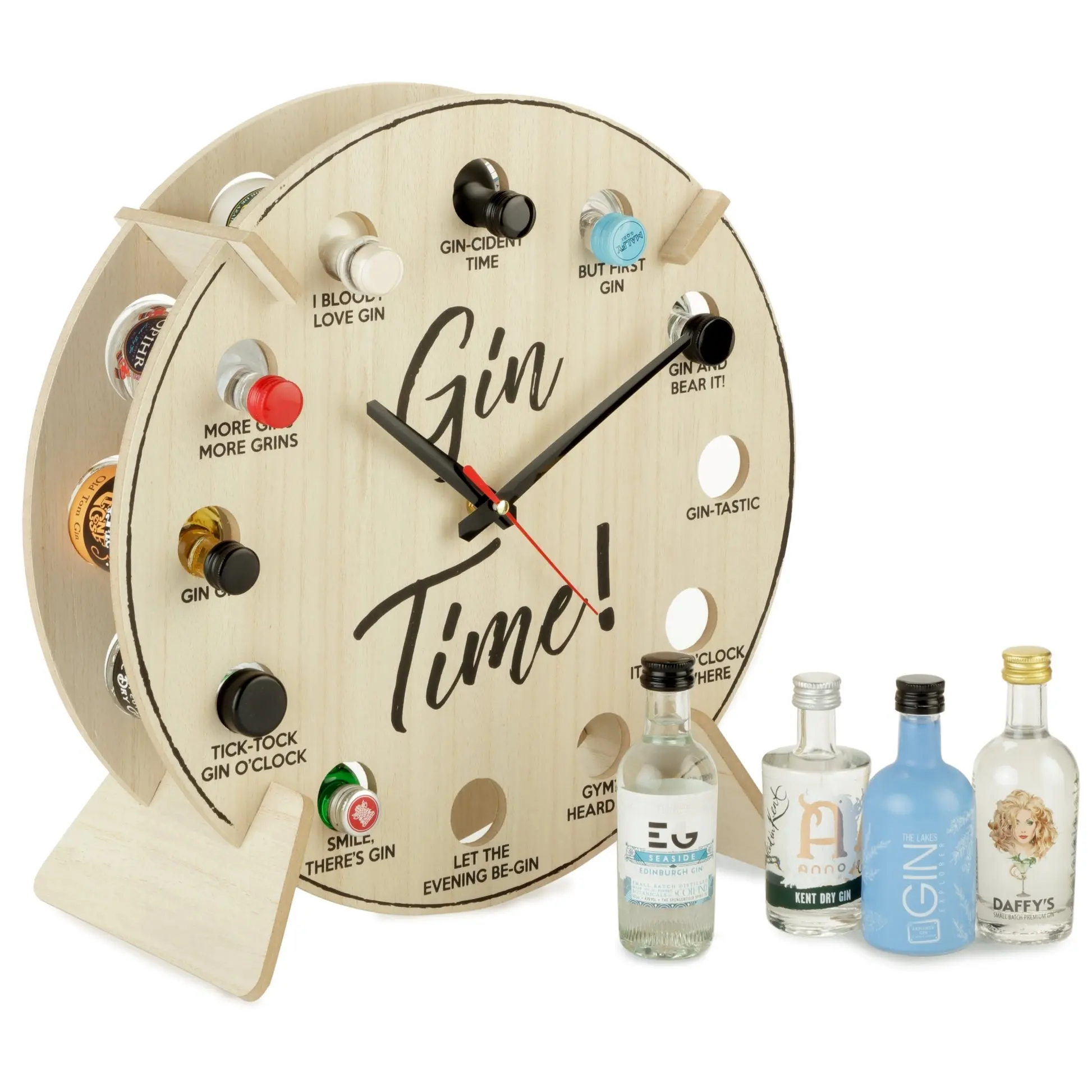 Gin Time! Clock | 12 Gin Tasting Clock Gift | Christmas 2026
