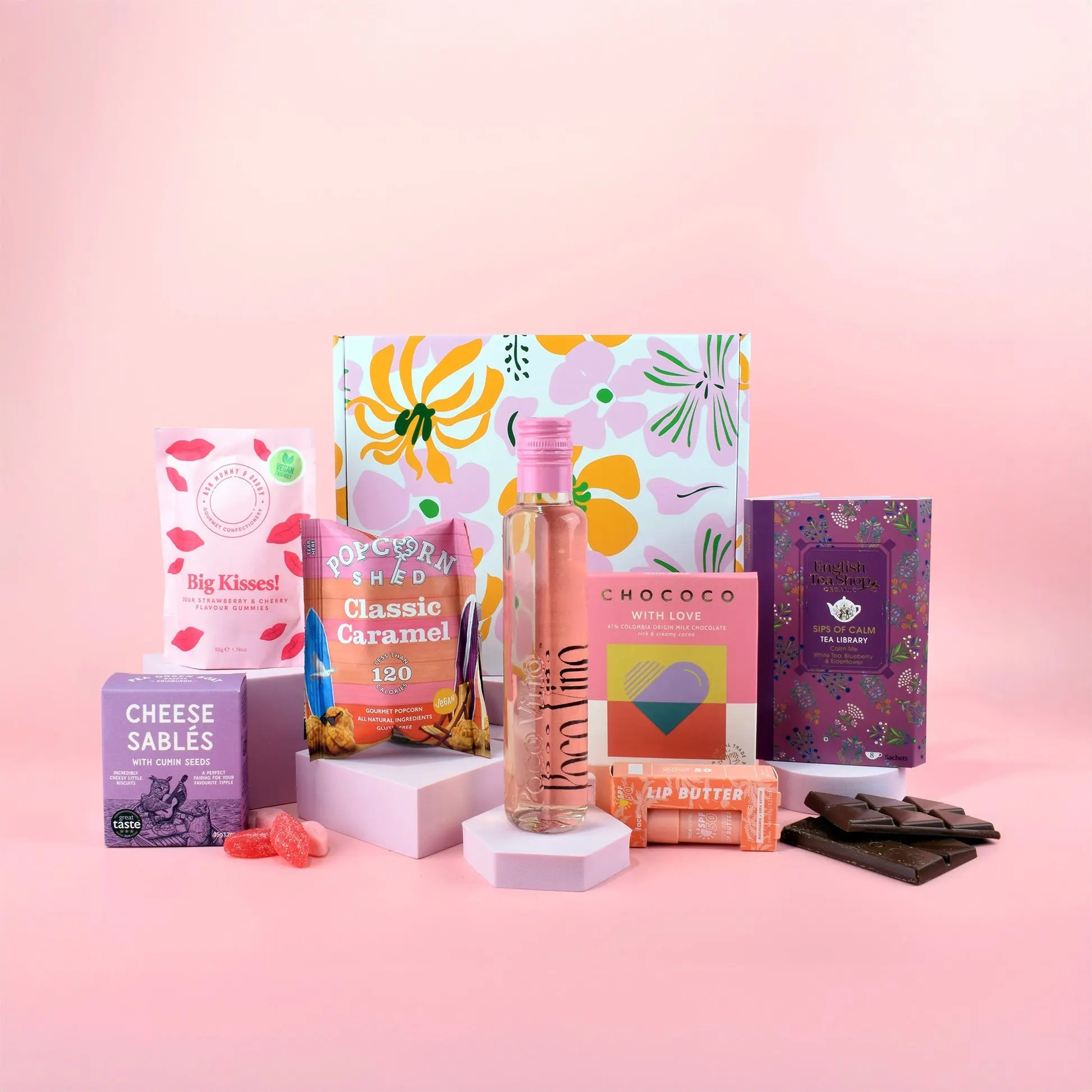 Sweet Treats with Wine Gift Set