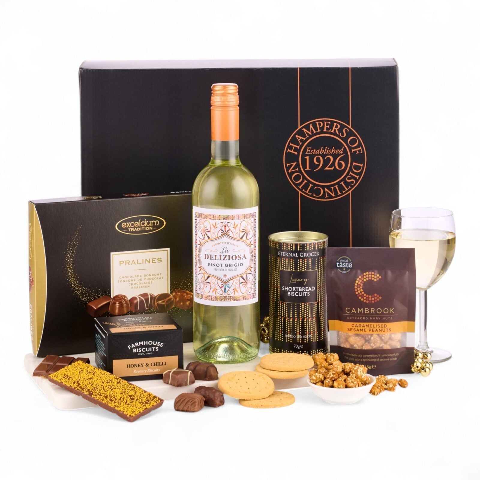 The Celebration with White Wine