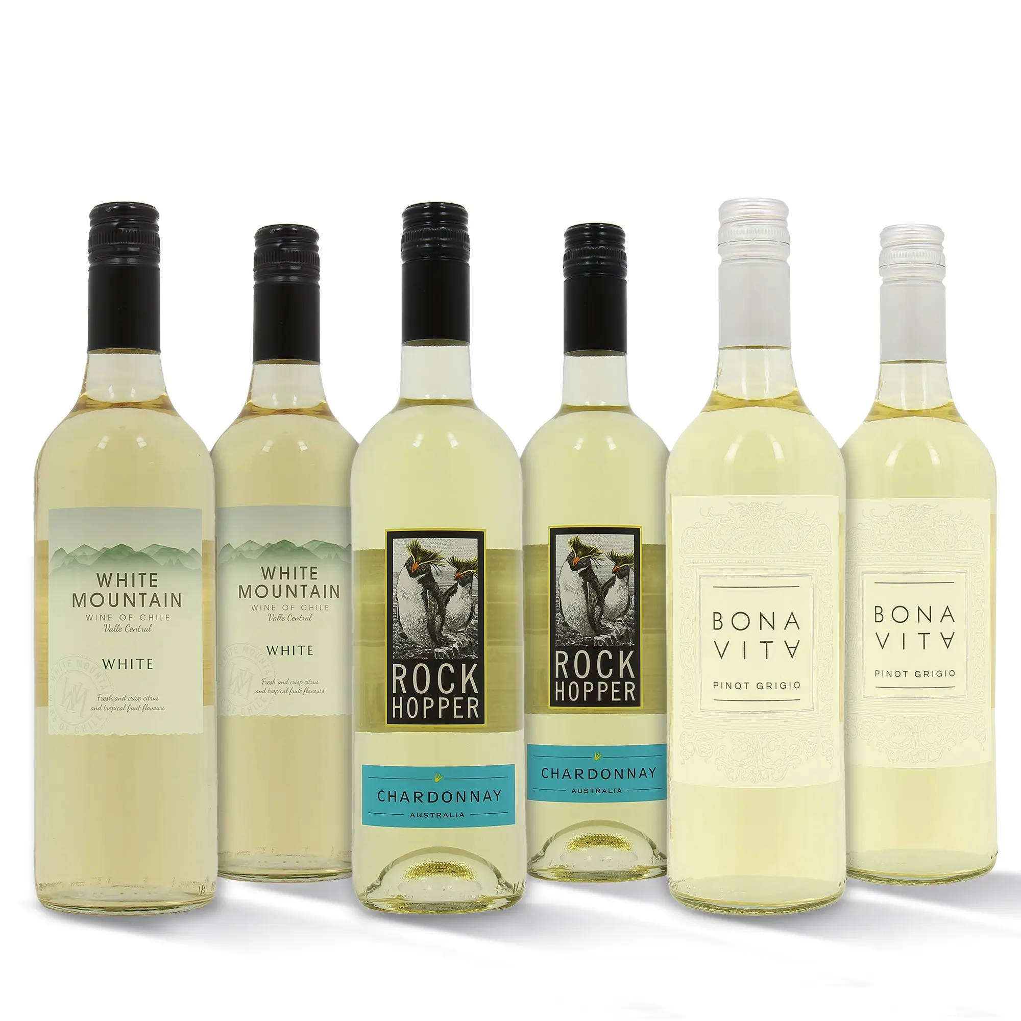 White Wine Case | 6 x 75cl Mixed White Wine Gift Set | Christmas 2026