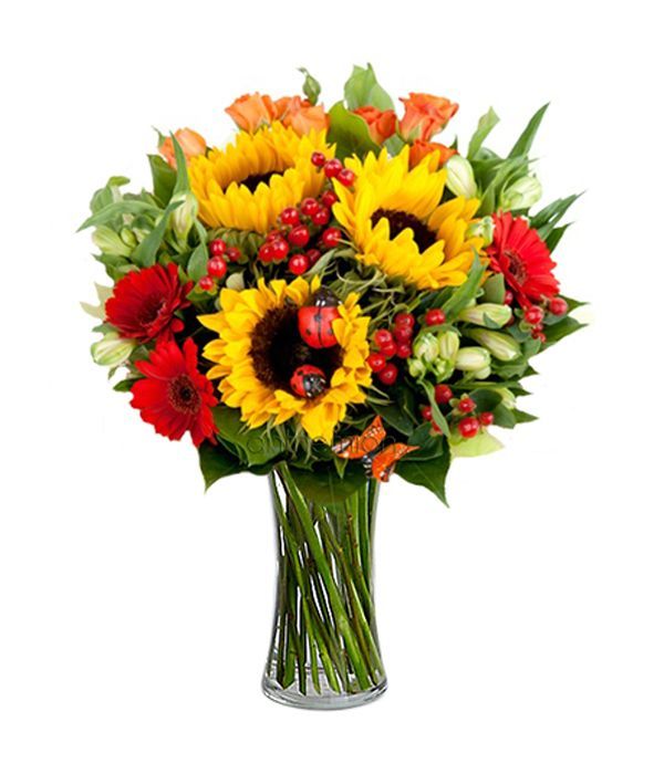 Sunflowers and gerberas (Basic)