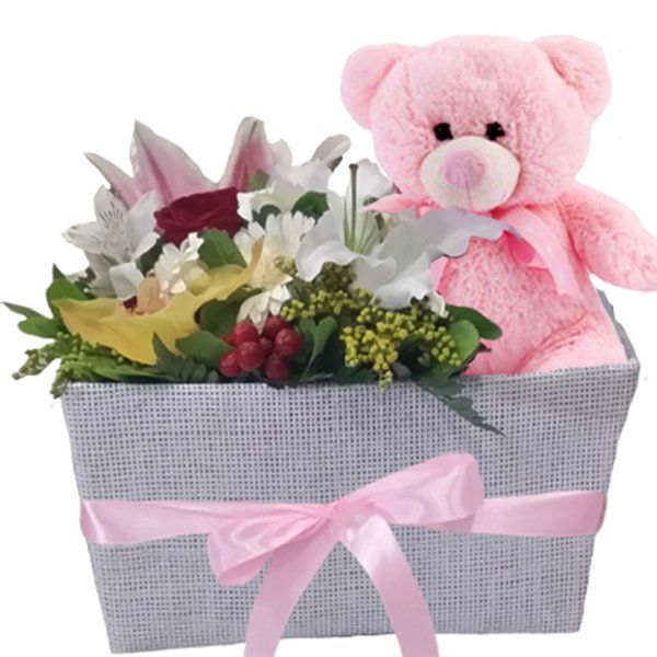 Basket Arrangement For Baby Girl