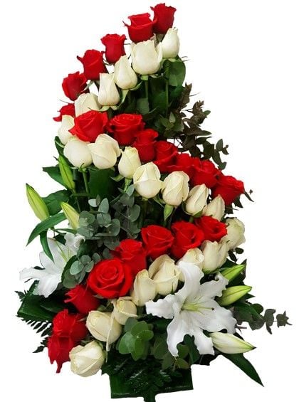 Special Tall Rose Arrangement
