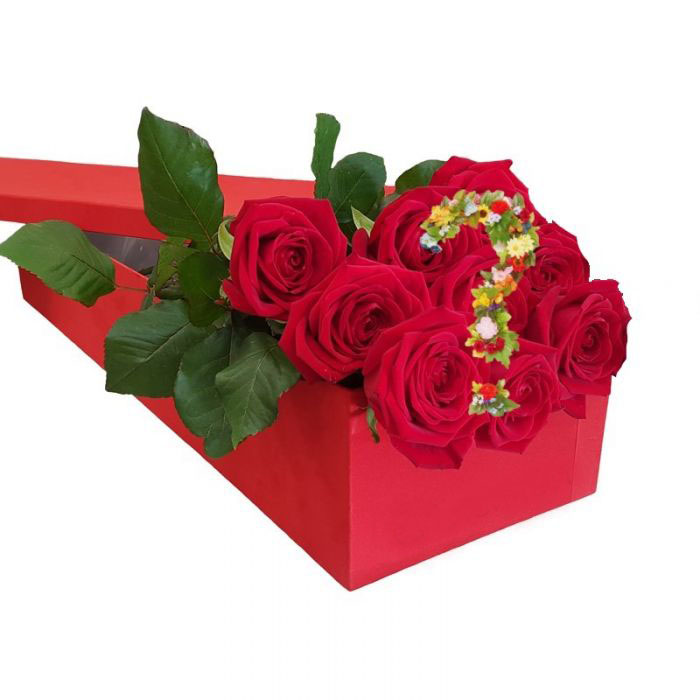 Send Roses In A Box