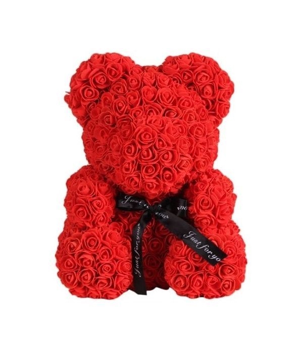 Red Rose Teddy Bear 45 Cm (Basic)