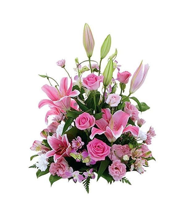 Send Pink arrangement (Basic)