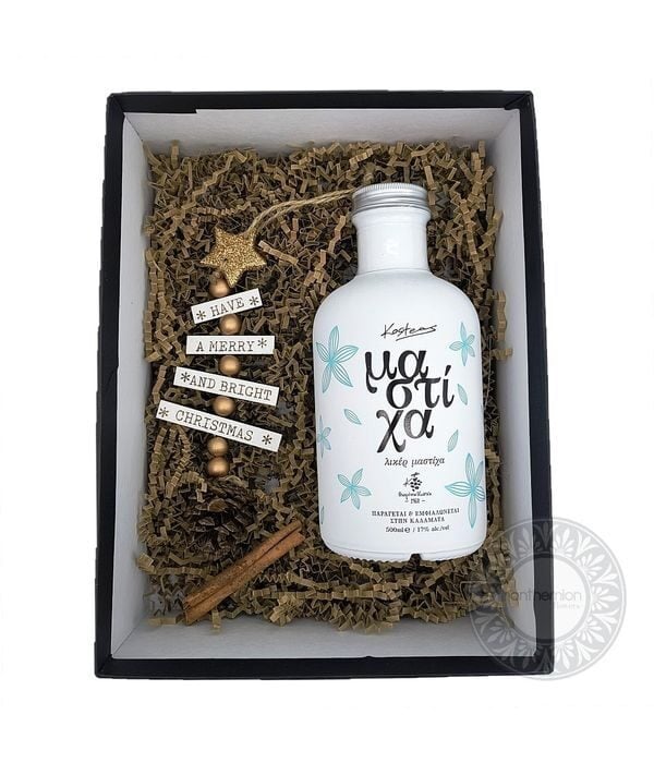 Gift box with Mastic liqueur