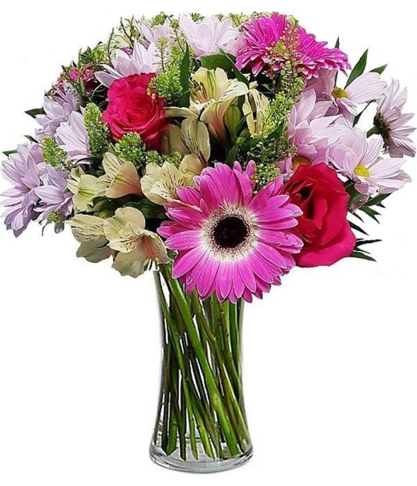 Eve bouquet with colorful flowers (Basic)