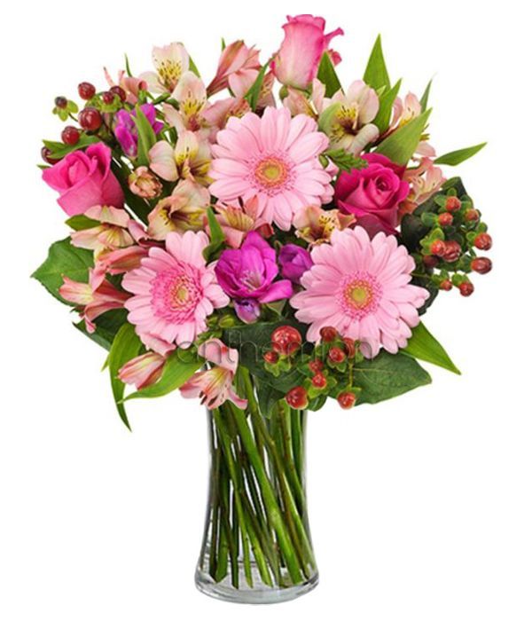 Pink fresh bouquet (Basic)