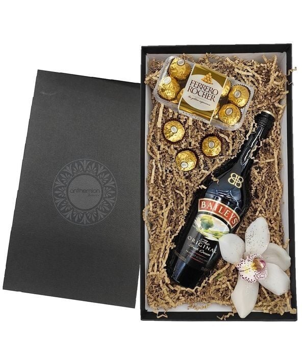 Bailey's and chocolates gift box