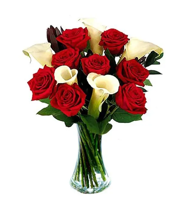 Majestic Combination Of Color. Vase is included
