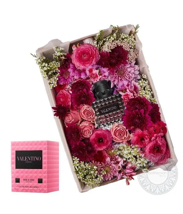 Flower Box with Valentino Born in Roma Donna Eau de Parfum 30ml