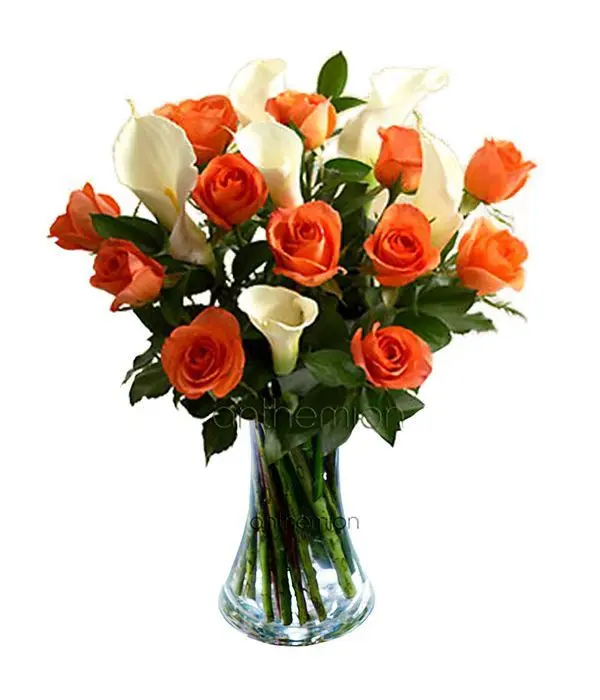 Vibrant Bouquet. Vase is included