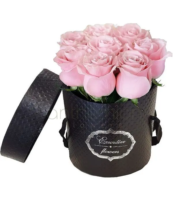 Sweet dreams in black floral box