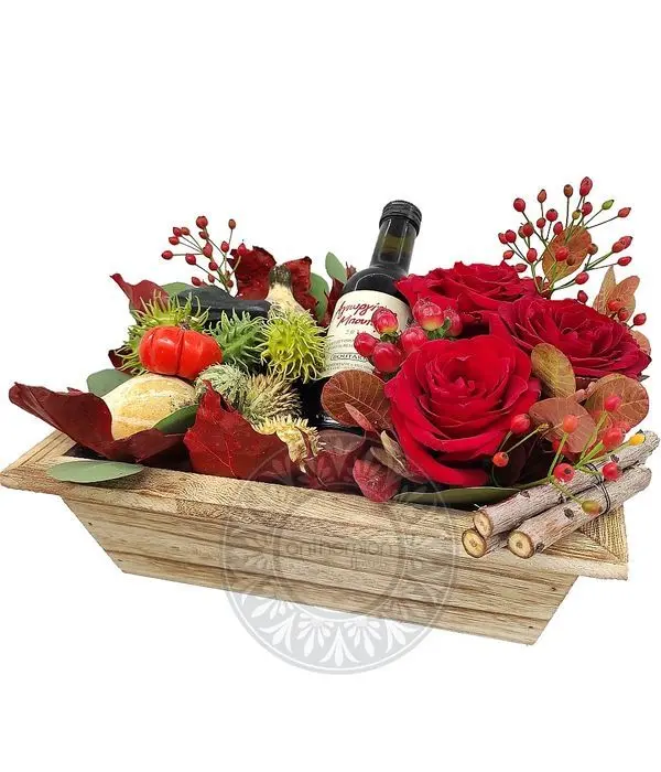 Stunning Surprise with red roses