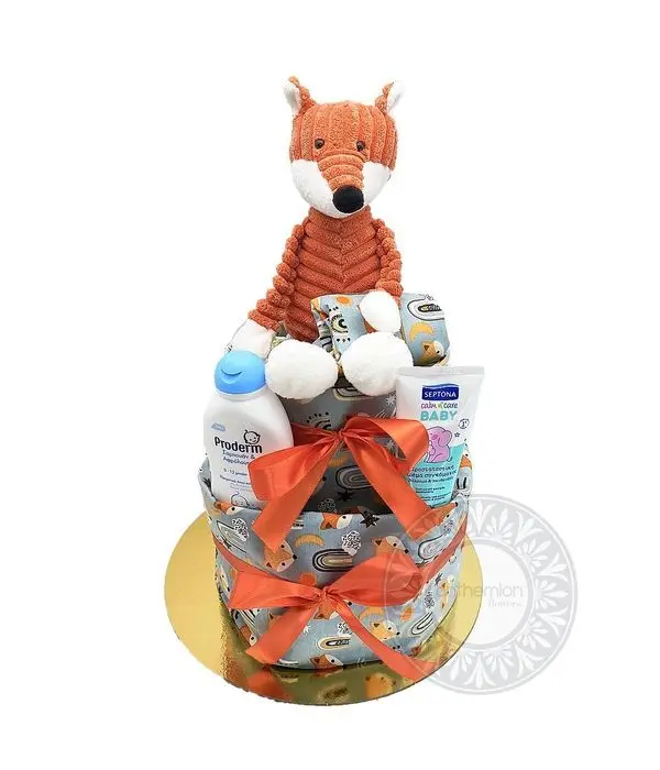 Diapercake theme fox