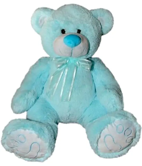 Blue teddy bear 60cm