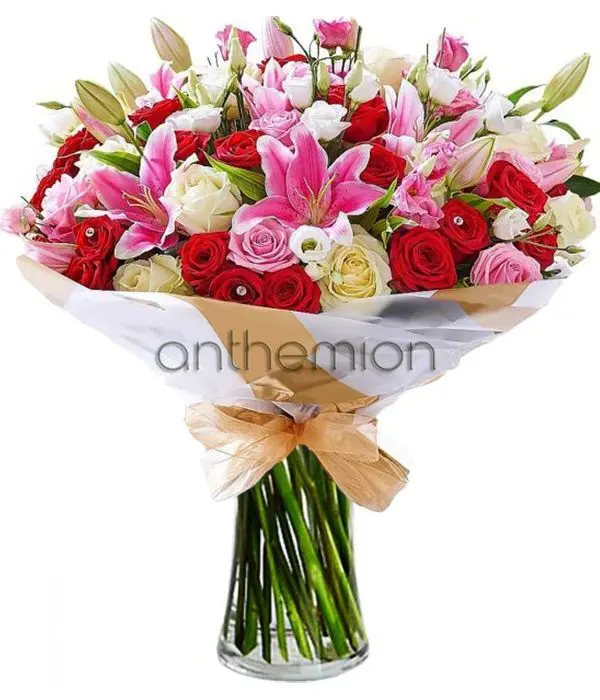 Ultimate Rose and Lily Bouquet