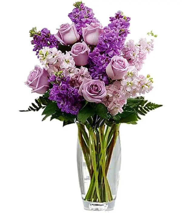 Bouquet in pink colours