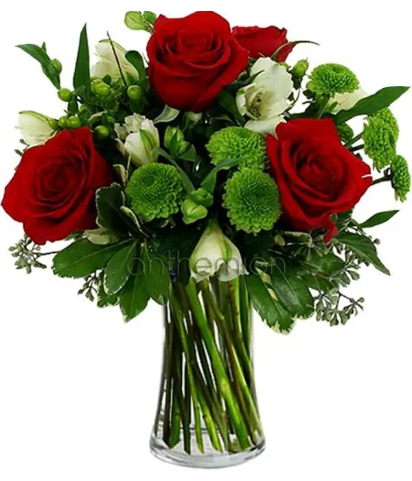 Gorgeous roses and alstroemerias (Basic)