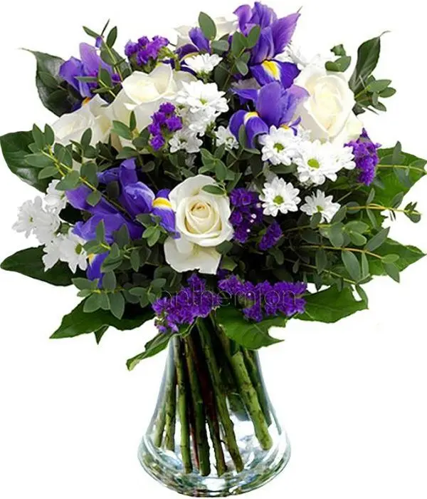 Blue and white bouquet (Basic)