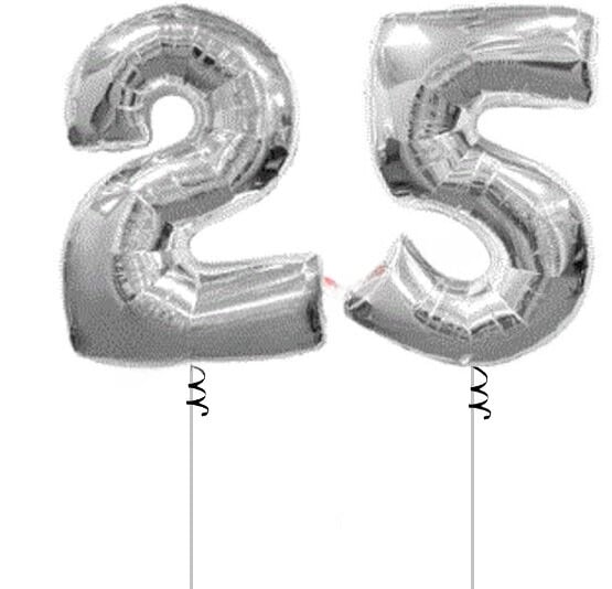 25 Supershape Numbers (Silver)