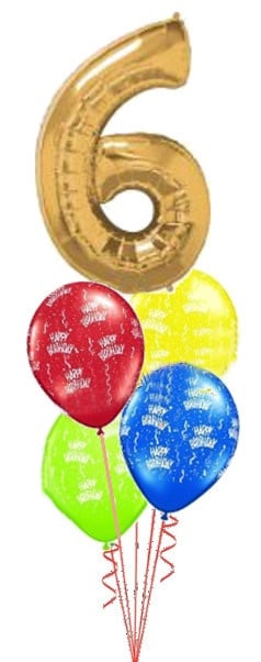 Big Single Number Birthday (Enter Age)