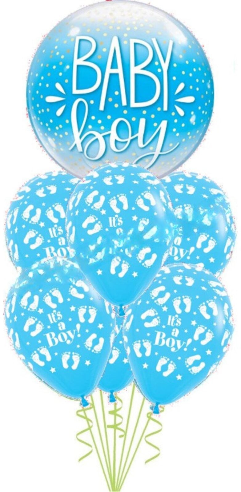 Baby Boy Bubble Bouquet