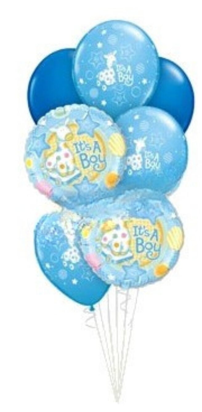 It's a Boy Soft Giraffe Baby Bouquet