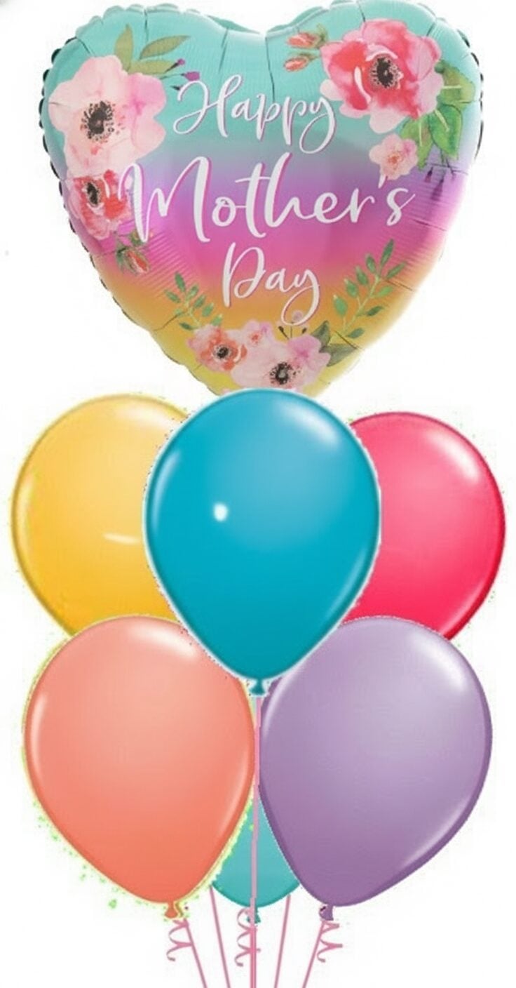 Colourful Flowers Mothers Day Bouquet