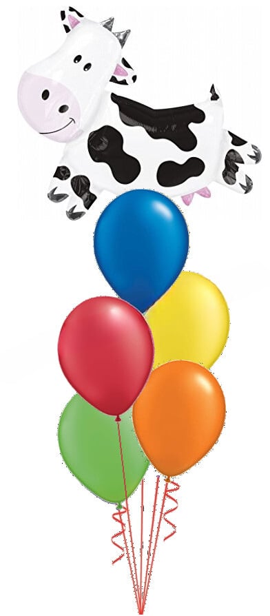 Happy Cow Balloon Bouquet