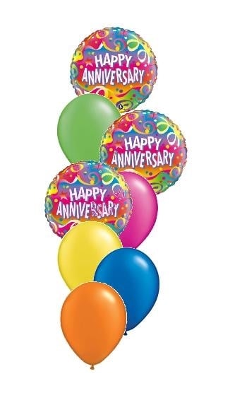 Colourful Happy Anniversary Bouquet