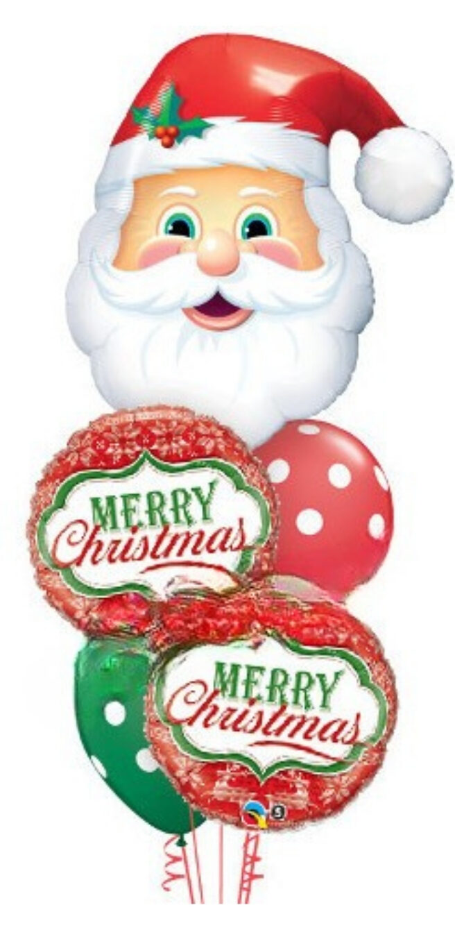 Jolly Saint Nick Nordic Dots Floor Bouquet
