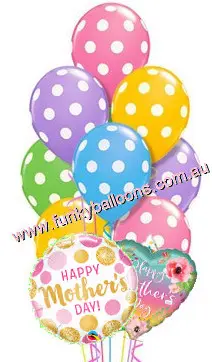 Big Mothers Day Polka Dots Bouquet